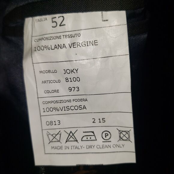 John Stephen Mens Sz 42L 100% Virgin Wool Blazer Jacket Sport Coat - Picture 6 of 7